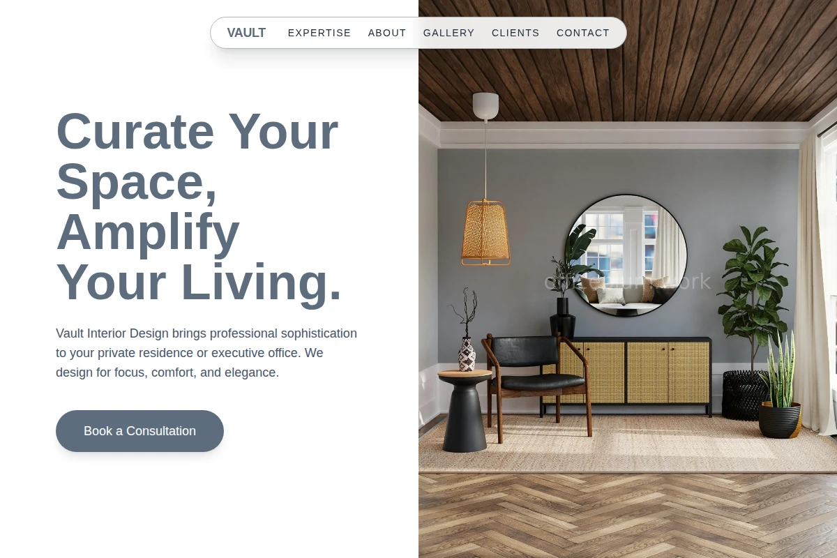 Vault Interior Design